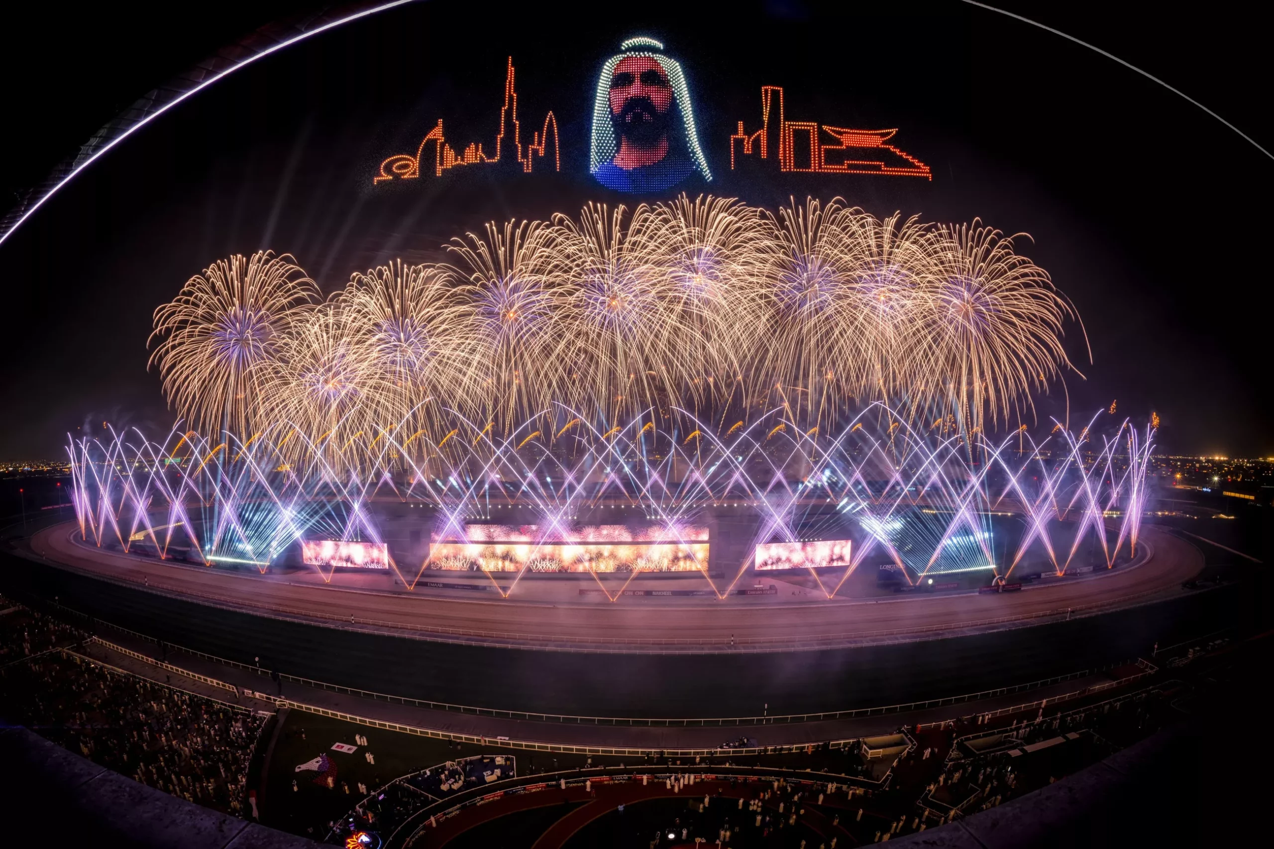 Dubai World Cup night at Meydan Racecourse