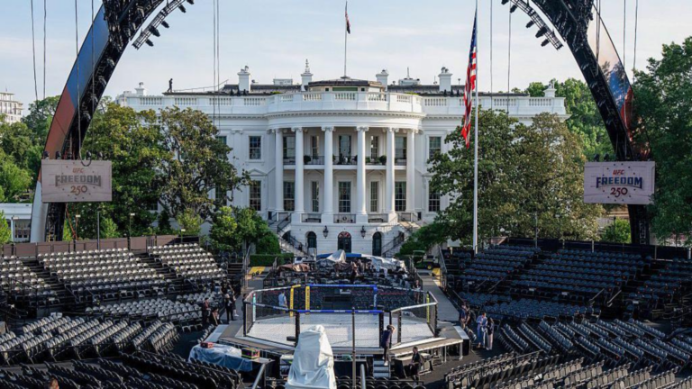 UFC Freedom 250 on the White House South Lawn