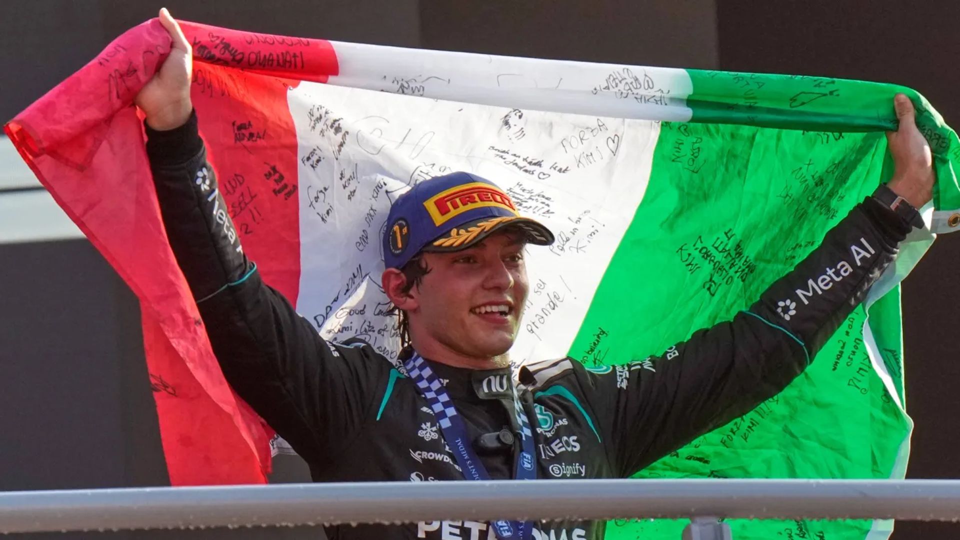Kimi Antonelli Italian Grand Prix - ES Sport