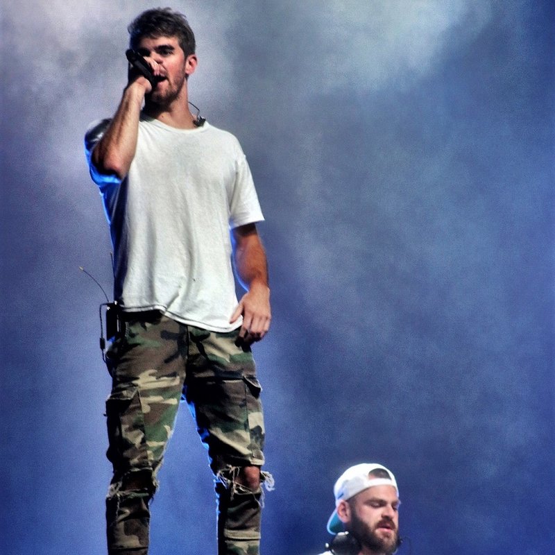 The Chainsmokers performing live