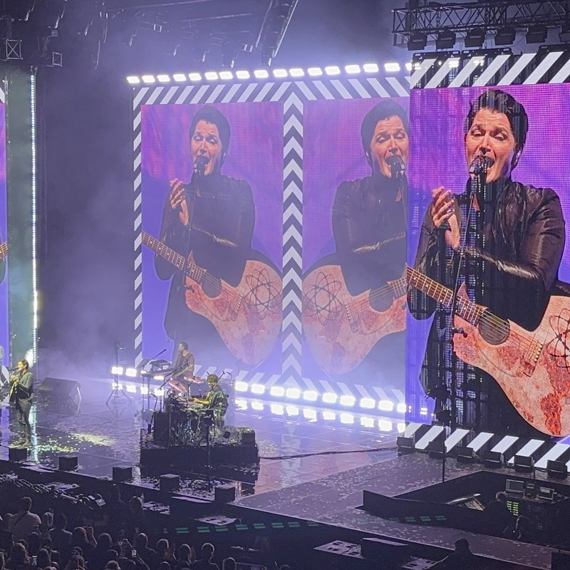 The Script performing live